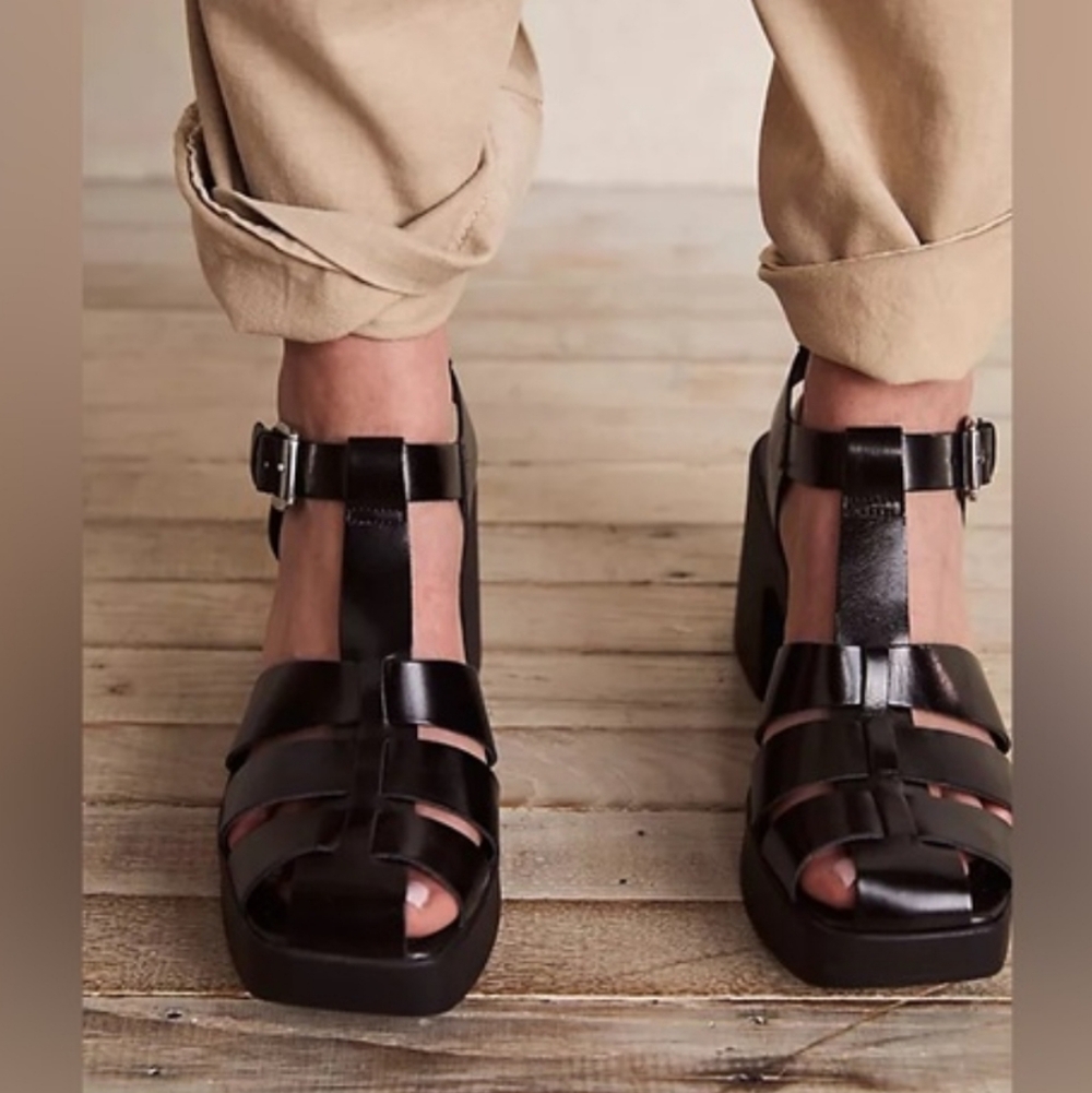 Free People Pacific Platform Fisherman Sandals - Picture 3 of 16